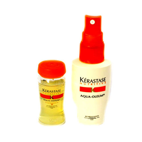 Керастаз Нано-эмульсия Аква-Олеум  4 ампулы по 12 мл (Kerastase, Nutritive) фото 0