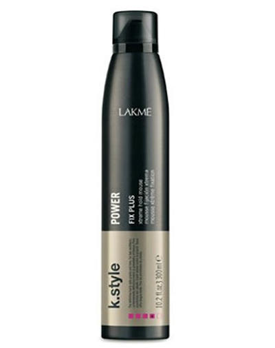 

Lakme Мусс для укладки волос экстрасильной фиксации k.style Fix Plus Power, 300 мл (Lakme, Стайлинг), Стайлинг