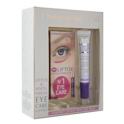 Набор из сыворотки с эффектом ботокса и геля «Лучистый взгляд» Liftox and Anti Fatigue Eye Care (Eye