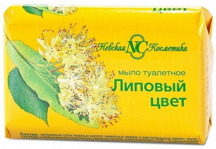  Туалетное мыло Липовый цвет 90 г (Невская косметика, Мыло) фото 0