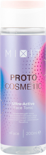 Миксит Увлажняющий тоник Proto Cosmetic для возрастной кожи лица,200 мл (Mixit, Для лица) фото 0