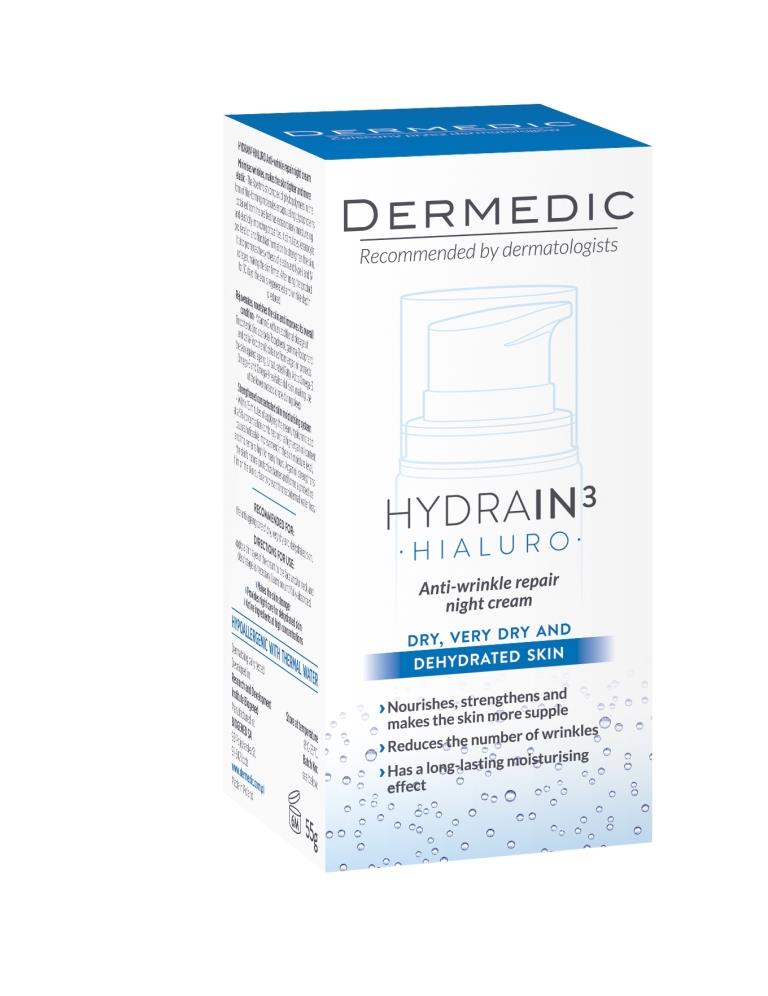 Dermedic крем увлажняющий. Hydrain Hialuro Dermedic. Дермедик крем вокруг глаз. Dermedic Hialuro Night Cream. Дермедик крем дневной увлажнение для лица.