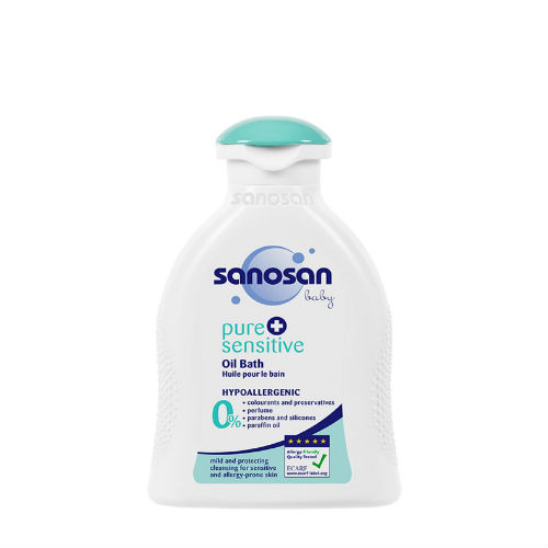 

Sanosan Детское масло для купания малыша Pure+Sensitive, 200 мл (Sanosan, Pure+sensitive), Pure+sensitive