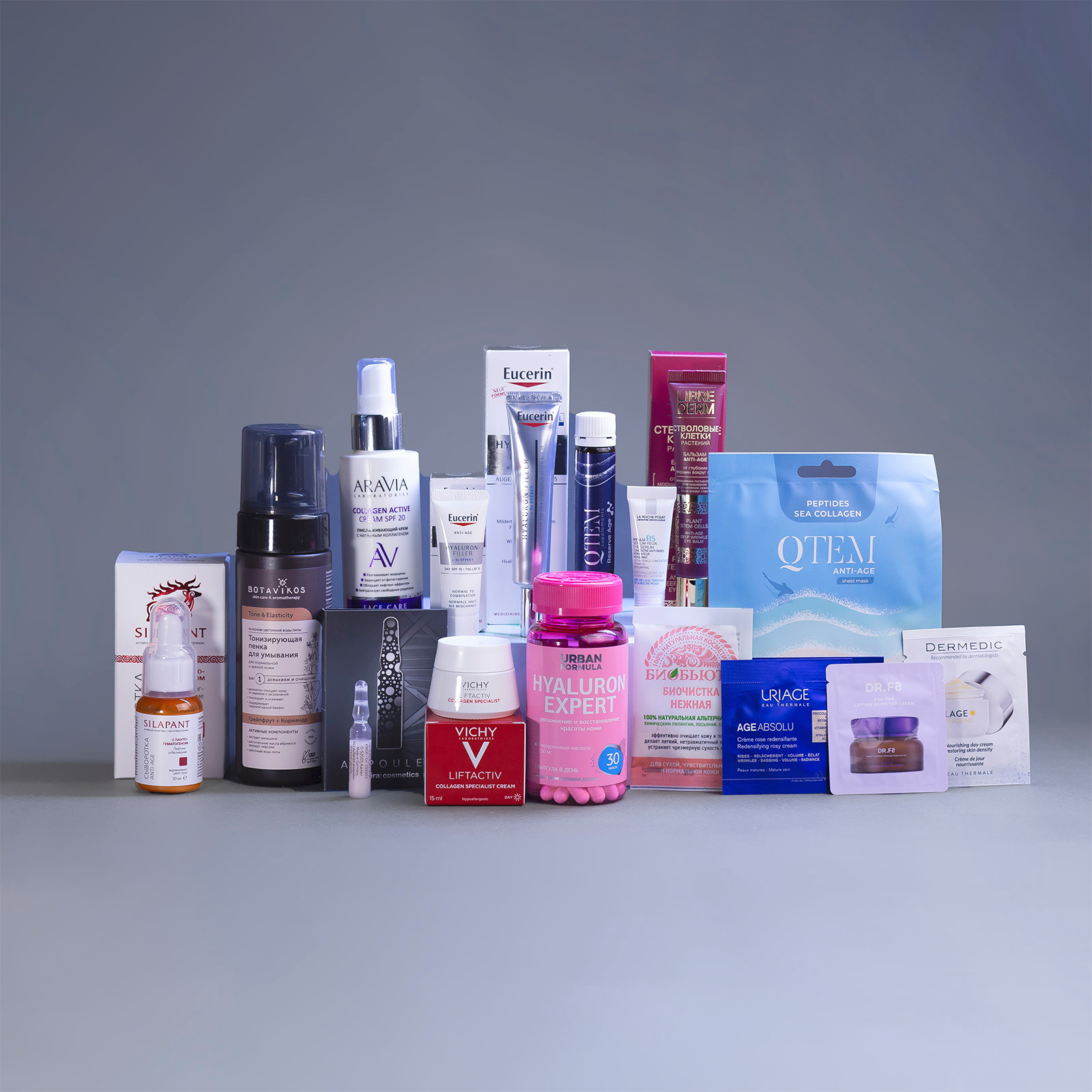 Купить Бьютибокс Expert: Anti-age 2024 PharmaBeautyBox Expert: цена и  отзывы - PharmaBeautyBox - Центр Здоровья Кожи