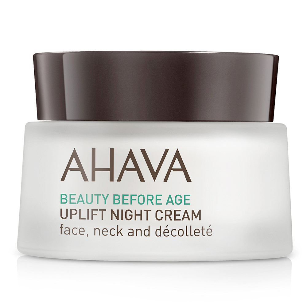 Ahava Ночной крем для подтяжки кожи лица, шеи и зоны декольте Uplift Night Cream, 50 мл (Ahava, Beauty Before Age)