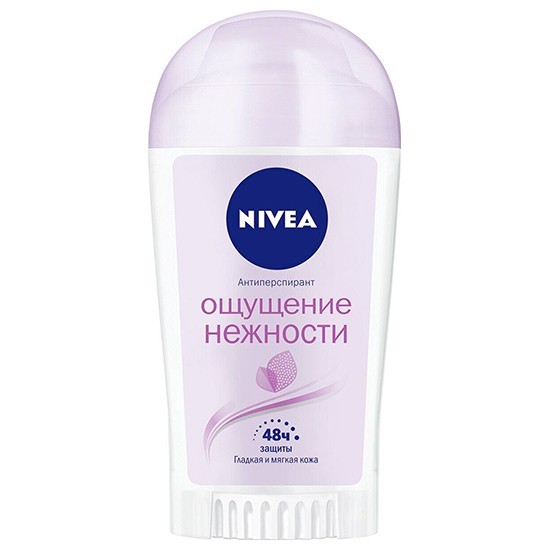 Нивеа Двойной эффект Ощущение нежности дезодорант стик женский 40 мл (Nivea, Уход за телом) фото 0