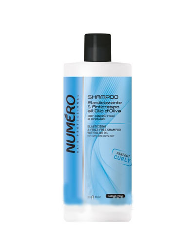 Brelil Professional Шампунь с оливковым маслом для вьющихся и волнистых волос, 1000 мл (Brelil Professional, Numero) шампунь для вьющихся волос alterego italy curly shampoo 300 мл