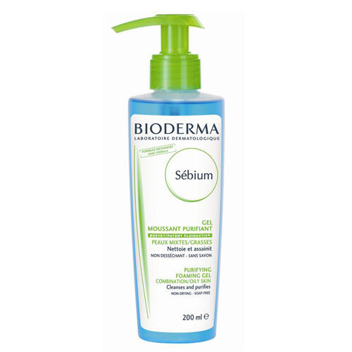 Биодерма Очищающий мусс Себиум, 200 мл (Bioderma, Sebium) фото 0