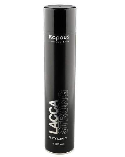 цена Kapous Professional Лак аэрозольный для волос сильной фиксации, 500 мл (Kapous Professional)