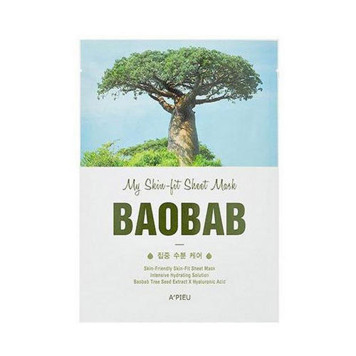 Апью Маска для лица тканевая Baobab Tree 25 гр (A'pieu, My Skin-Fit) фото 0