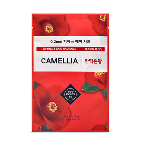 Этюд Хаус Маска тканевая для лица Et.0.2 Therapy Air Mask Camellia, 20 мл (Etude House, Therapy Air) фото 0