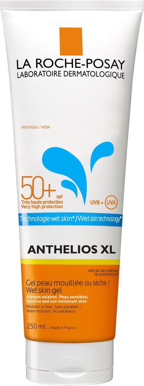 Ля Рош Позе Солнцезащитный гель для лица и тела XL Wet Skin SPF 50+, 250 мл (La Roche-Posay, Anthelios) фото 0