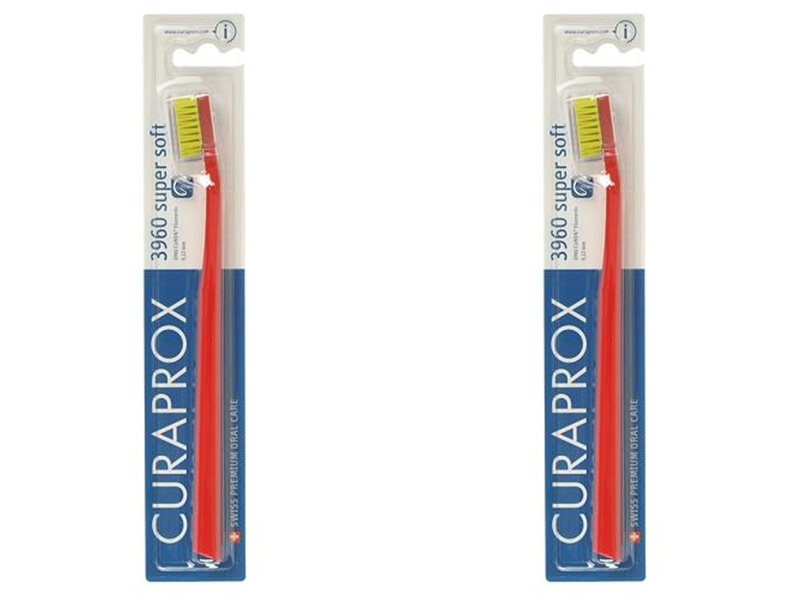 Curaprox Набор: супермягкая зубная щетка*2 штуки (Curaprox, Мануальные зубные щетки)
