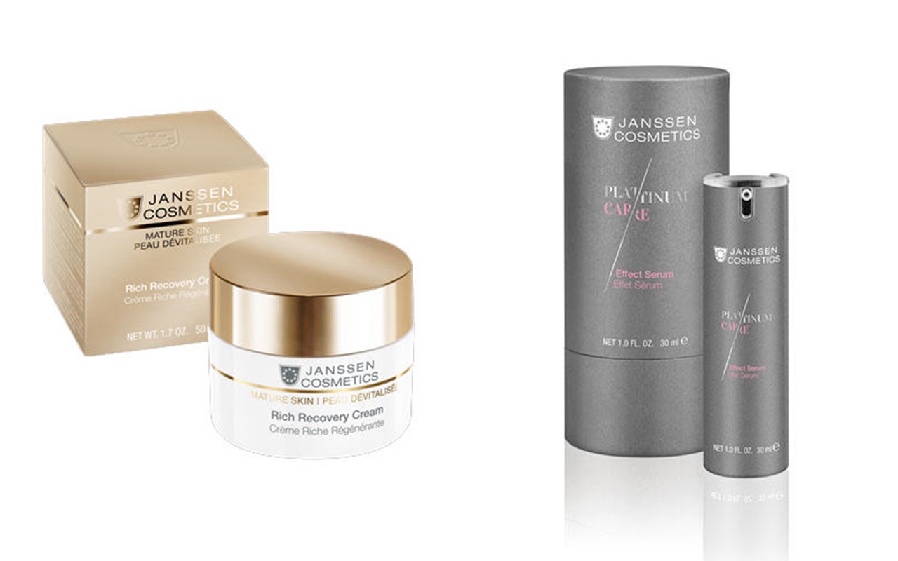 Janssen Cosmetics Набор Ночной anti-age уход с коллоидной платиной, 2 продукта (Janssen Cosmetics, Mature Skin)