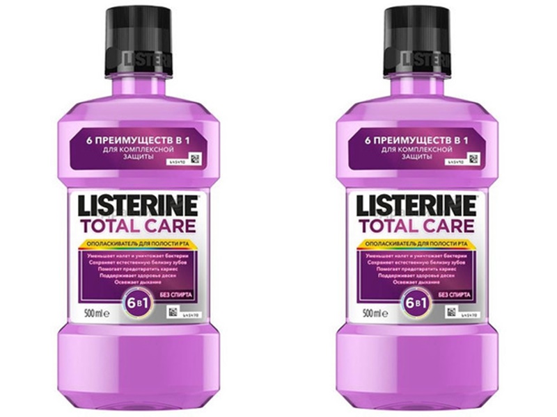 LISTERINE Набор Ополаскиватель для ротовой полости Total Care 500 мл*2 штуки (LISTERINE, ) от Pharmacosmetica.ru