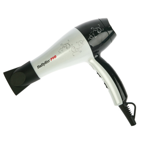 

Babyliss Фен черно-белый, 2000 Вт (Babyliss, Фены), Фены