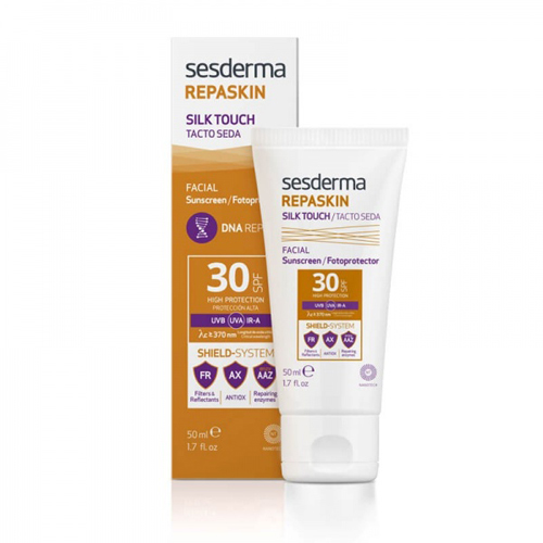 Сесдерма Солнцезащитное средство с нежностью шелка для лица REPASKIN SILK TOUCH Facial Sunscreen SPF30, 50 мл (Sesderma, Repaskin) фото 0