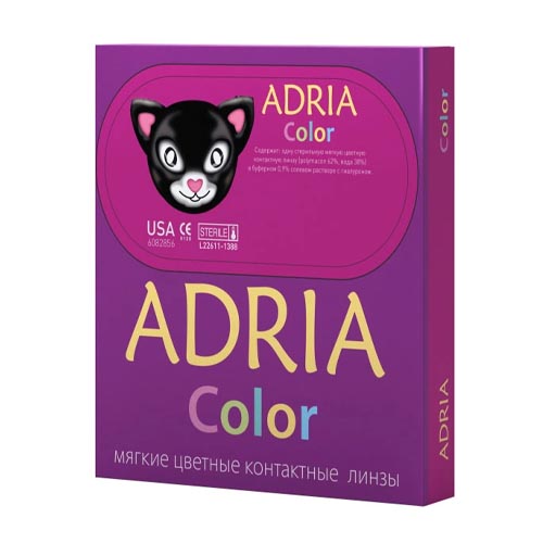 

Adria Цветные контактные линзы Adria Color 2 шт (Adria, Цветные линзы), Цветные линзы