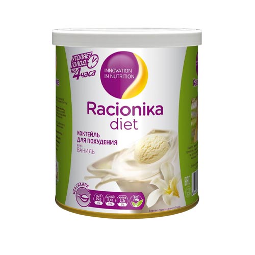 Рационика Диет коктейль ваниль 350 г (Racionika, Racionika Diet) фото 0