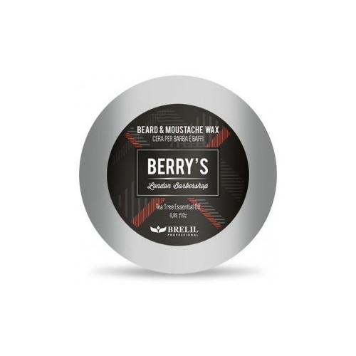 

Brelil Professional Воск для бороды и усов Beard and Mustache Wax 25 мл (Brelil Professional, Berry's), Berry's