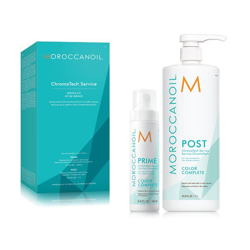 Мороканойл Набор MoroccanOil ChromaTech (ChromaTech Prime 160 мл+ChromaTech Post -1000 мл) (Moroccanoil, Наборы) фото 0