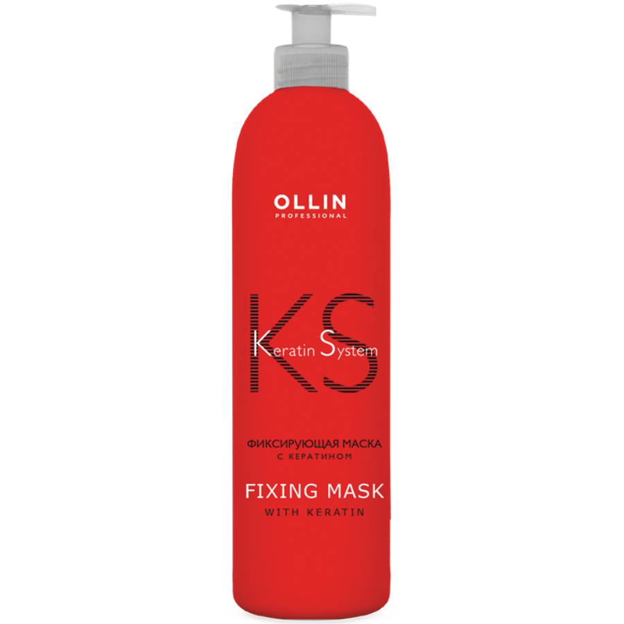 Ollin Professional Фиксирующая маска с кератином, 500 мл (Ollin Professional, Keratin System)