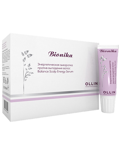 

Ollin Professional Энергетическая сыворотка против выпадения волос Balance Scalp Energy Serum 10 х 15 мл (Ollin Professional, Уход за волосами), Уход за волосами