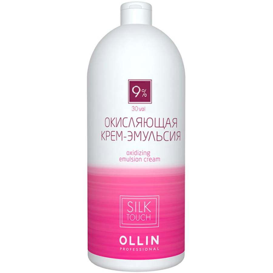 Ollin Professional Окисляющая крем-эмульсия 9% 30 vol., 1000 мл (Ollin Professional, Silk Touch)