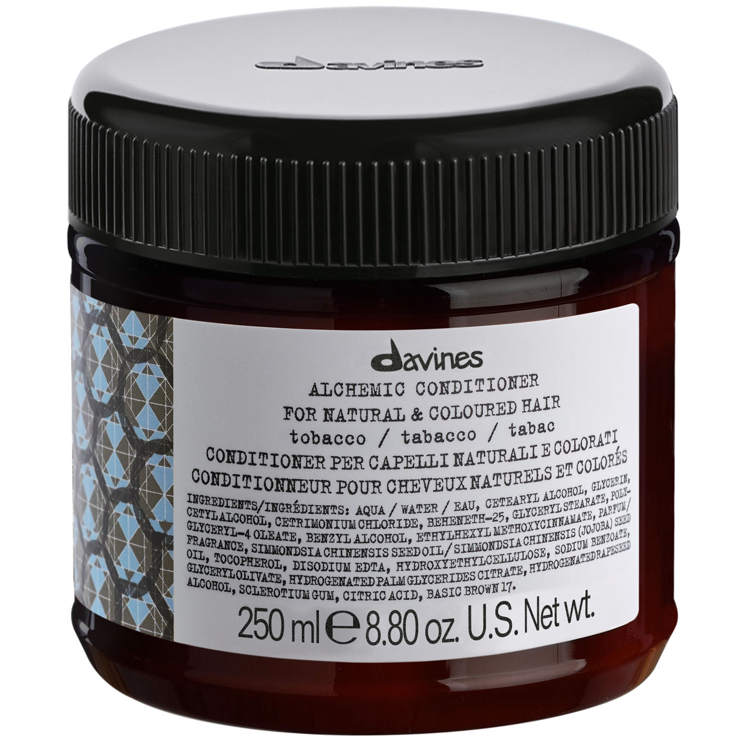 Davines Кондиционер для волос (табак) Conditioner For Natural And Coloured Hair (tabacco), 250 мл (Davines, Alchemic)