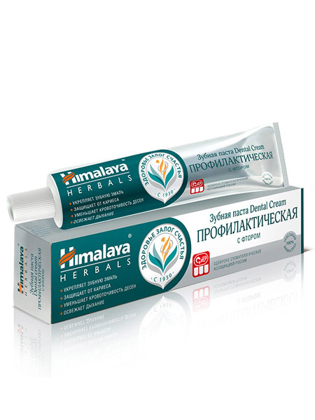 

Himalaya Herbals Зубная паста "Dental Cream", 100 гр (Himalaya Herbals, Уход за зубами), Уход за зубами