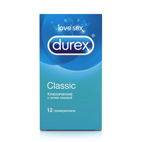 Durex Презервативы Classic, 12 шт (Durex, Презервативы)