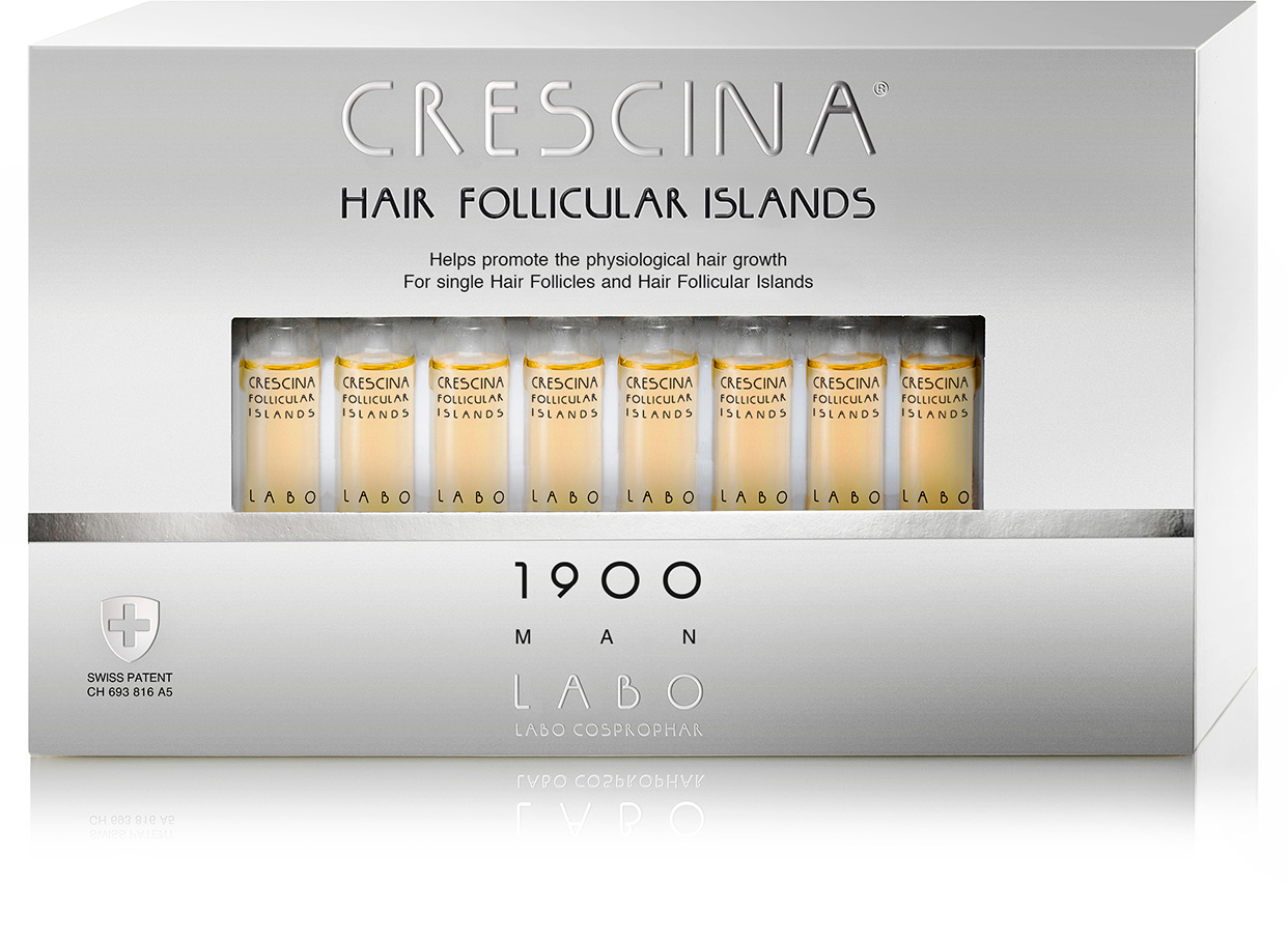 Crescina Лосьон для стимуляции роста волос для мужчин Follicular Islands 1900 №40 (Crescina, Crescina 1900)