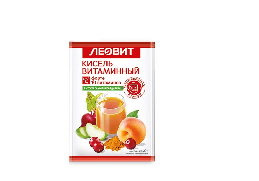 Леовит Кисель витаминный, пакет 20 г (Леовит)