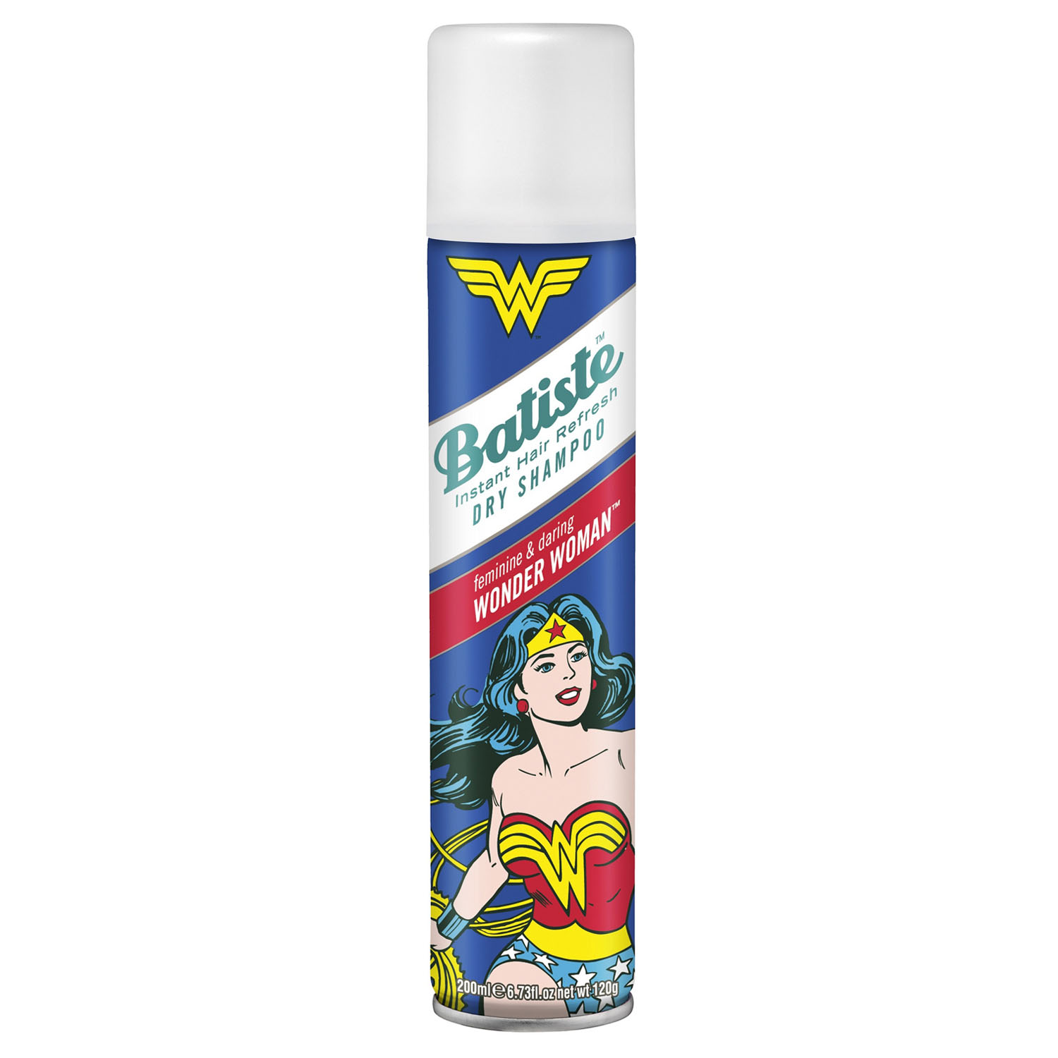 Батист Batiste Wonder Woman Сухой шампунь, 200 мл (Batiste, Fragrance) фото 0