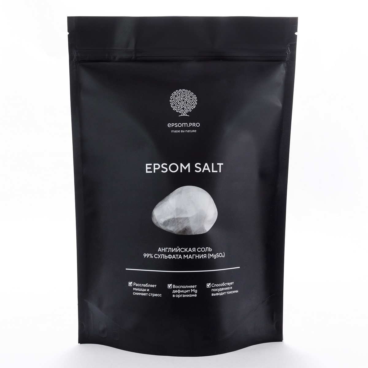 Купить Английская соль Epsom Salt, 1 кг Epsom.pro Для ванны: цена и отзывы  - Коррекция фигуры и антицеллюлитные средства - Центр Здоровья Кожи