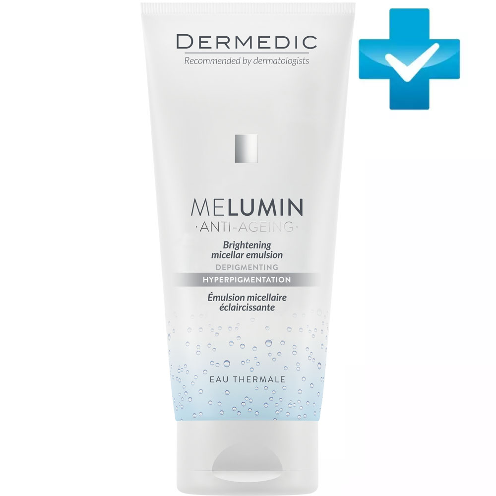 Dermedic Мицеллярная осветляющая эмульсия Brightening Micellar Emulsion, 200 мл (Dermedic, Melumin)