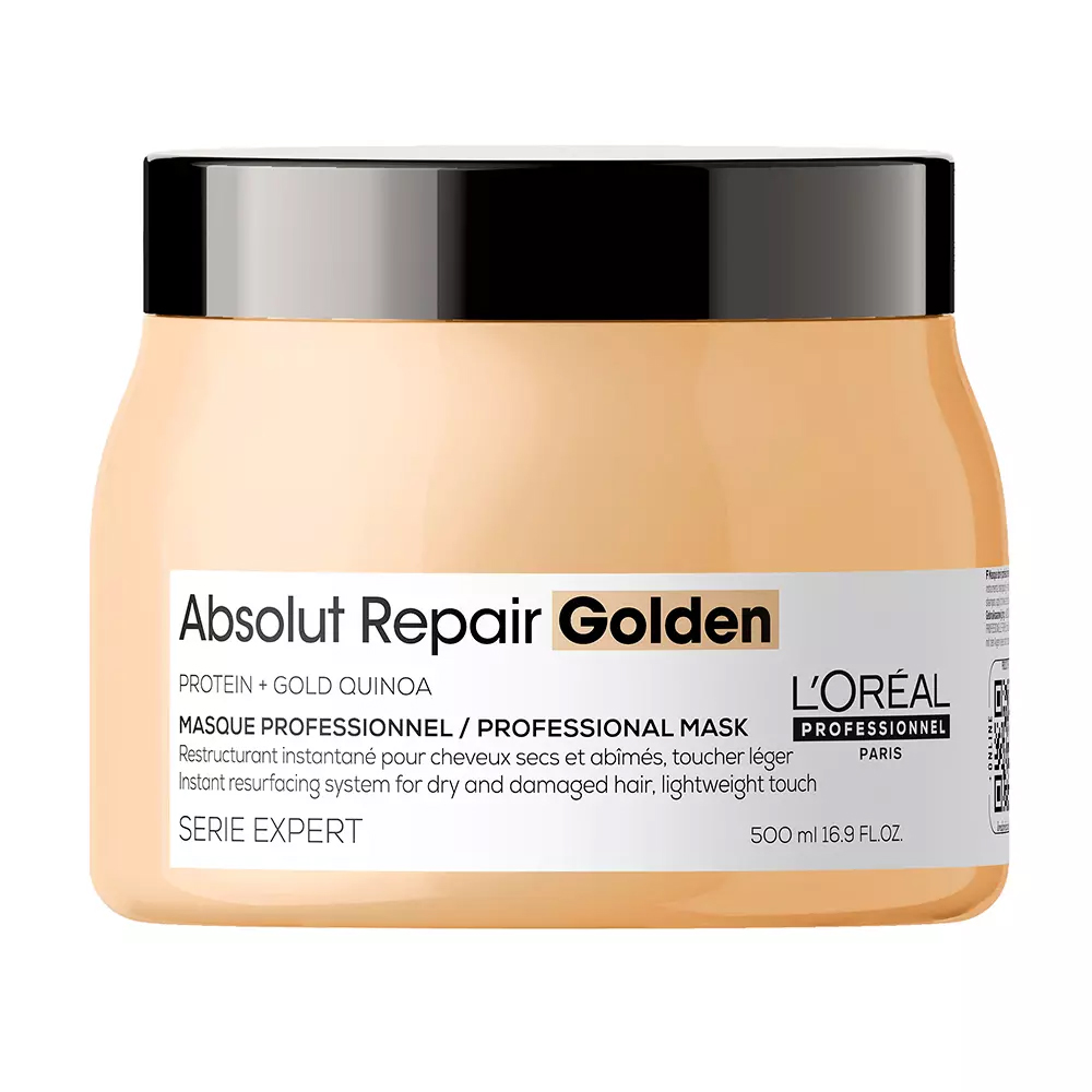 L'oreal Professionnel Маска Absolut Repair Golden для восстановления поврежденных волос, 500 мл (L'oreal Professionnel, Serie Expert)