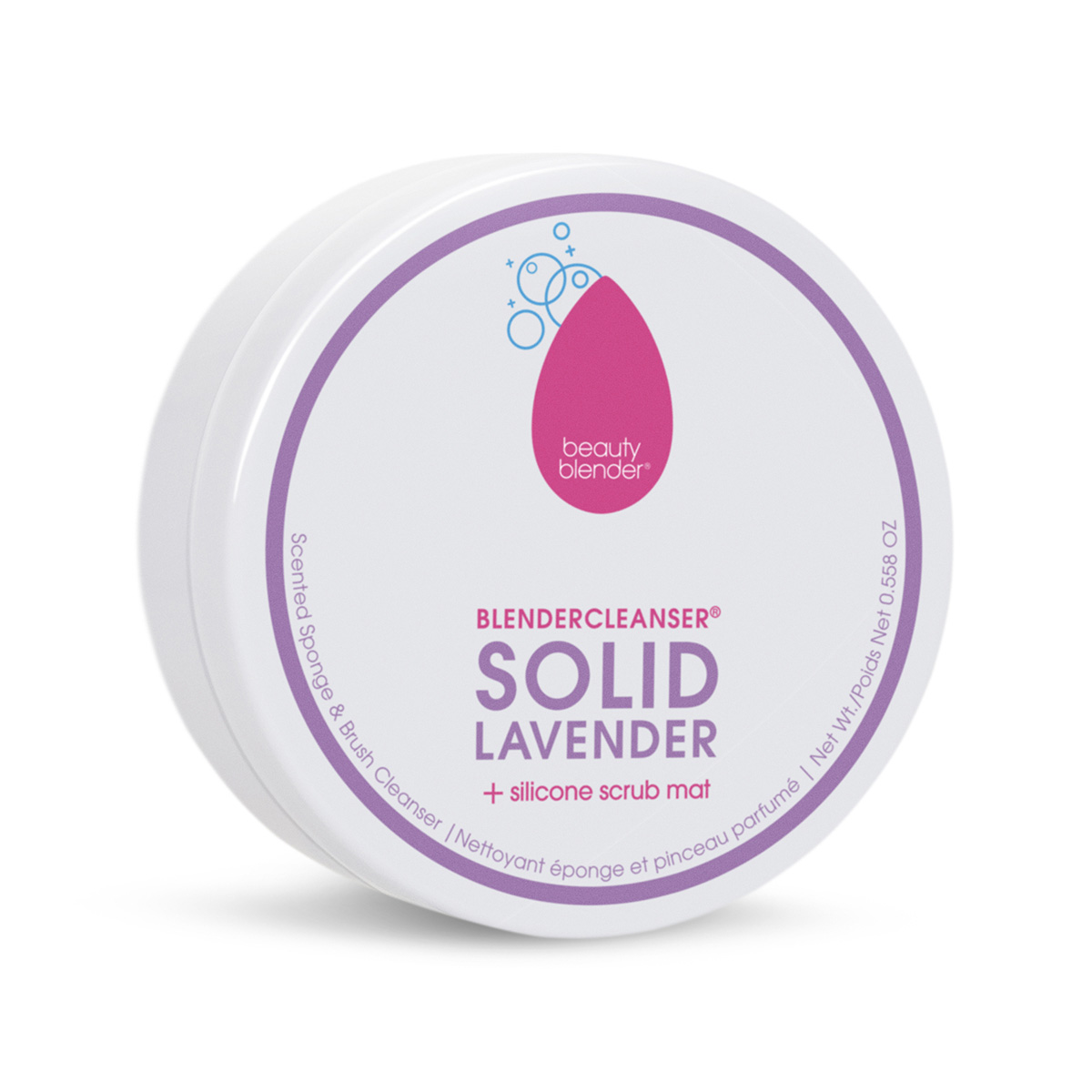 Купить Мыло blendercleanser solid lavender с лавандой для очищения спонжей  и кистей, 16 г Beautyblender Очищение: цена и отзывы - Аксессуары - Центр  Здоровья Кожи