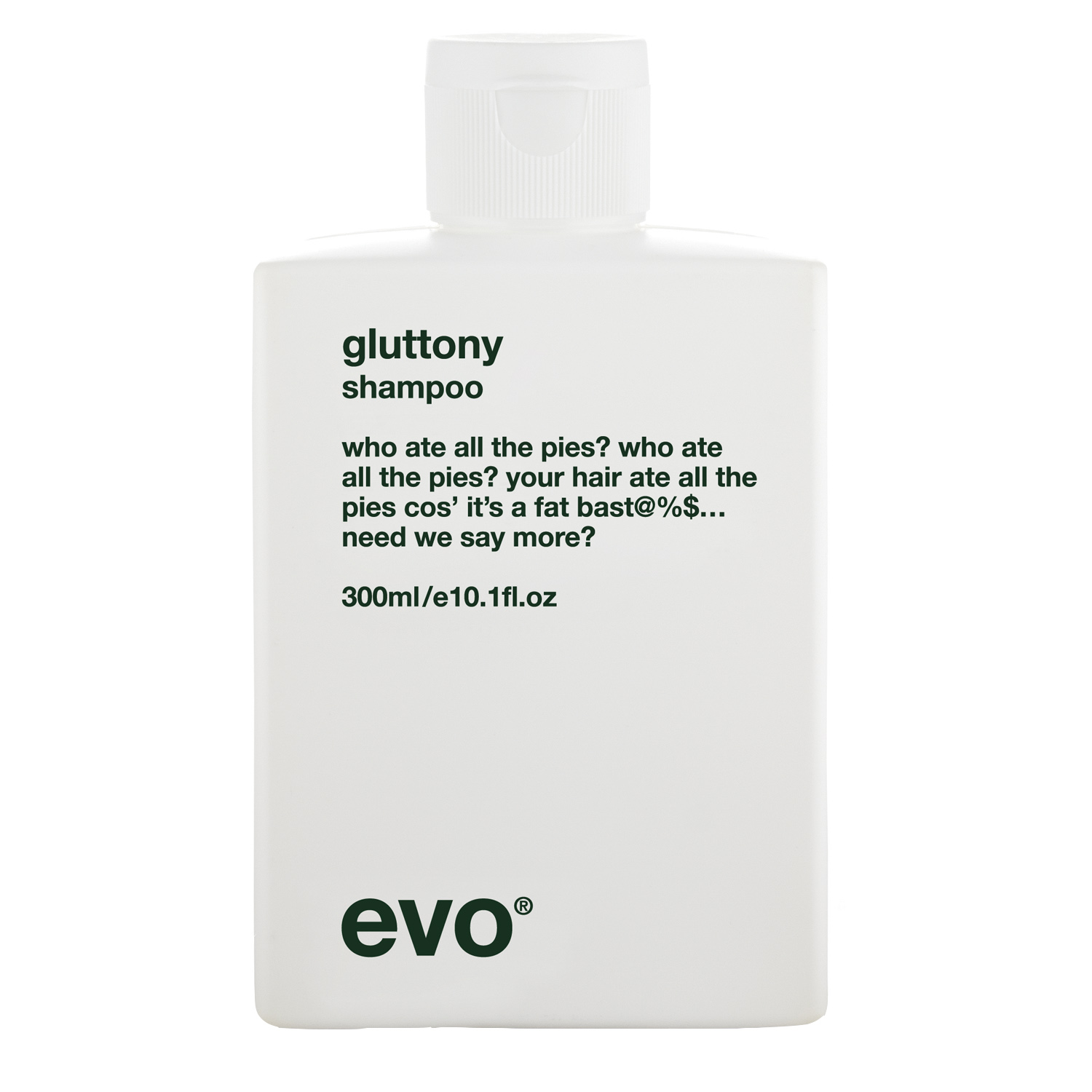 EVO Шампунь [полифагия] для объема Gluttony Shampoo, 300 мл (EVO, volumising)