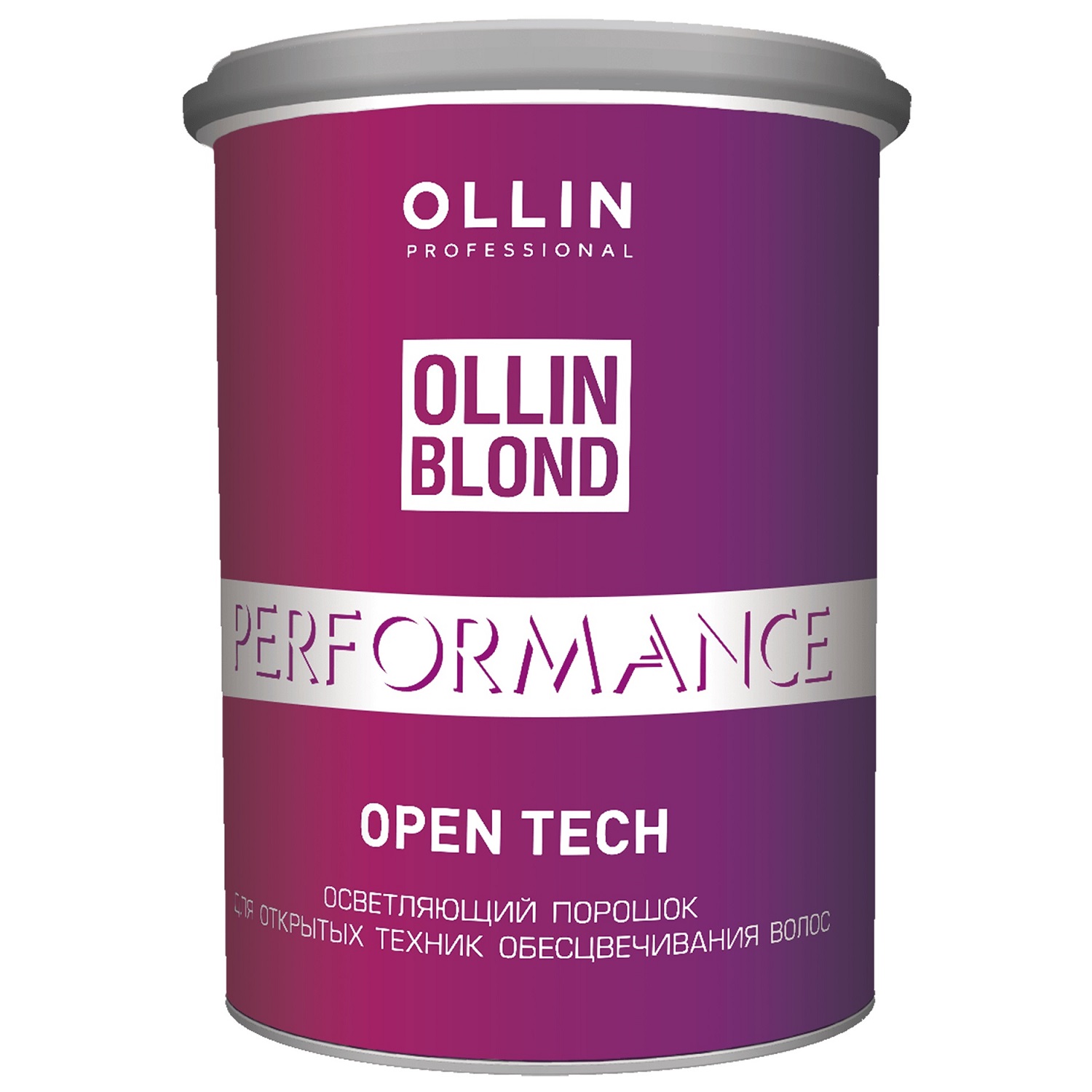 Ollin Professional Осветляющий порошок Open Tech для открытых техник обесцвечивания волос, 500 г (Ollin Professional, Ollin Blond)