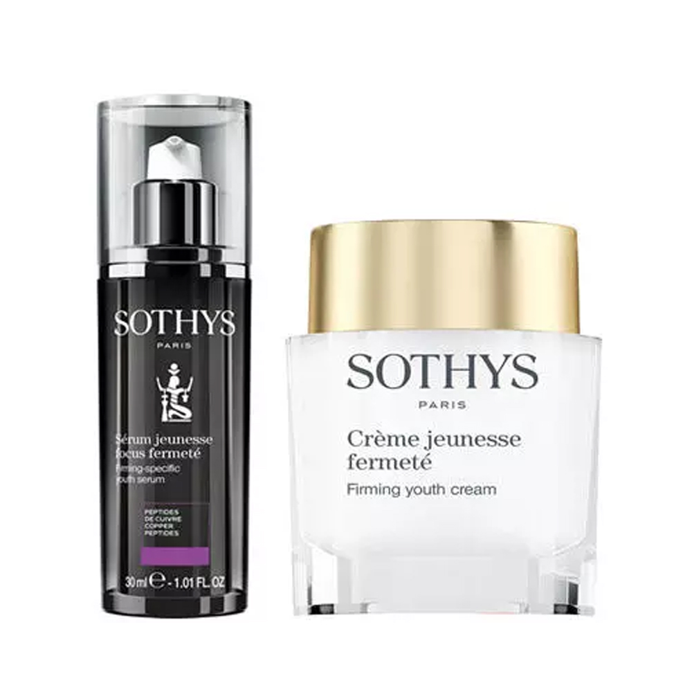 Sothys Набор Лифтинг: сыворотка 30 мл + крем 50 мл (Sothys, Youth anti-age) лифтинг сыворотка с пептидами skinjestique firming and lifting serum 30 мл