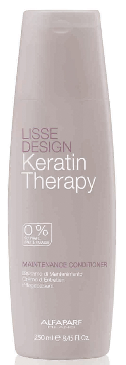  Кератиновый кондиционер-гладкость Lisse Design Maintenance Conditioner, 250 мл (Alfaparf Milano, Keratin Therapy Lisse Design) фото 0