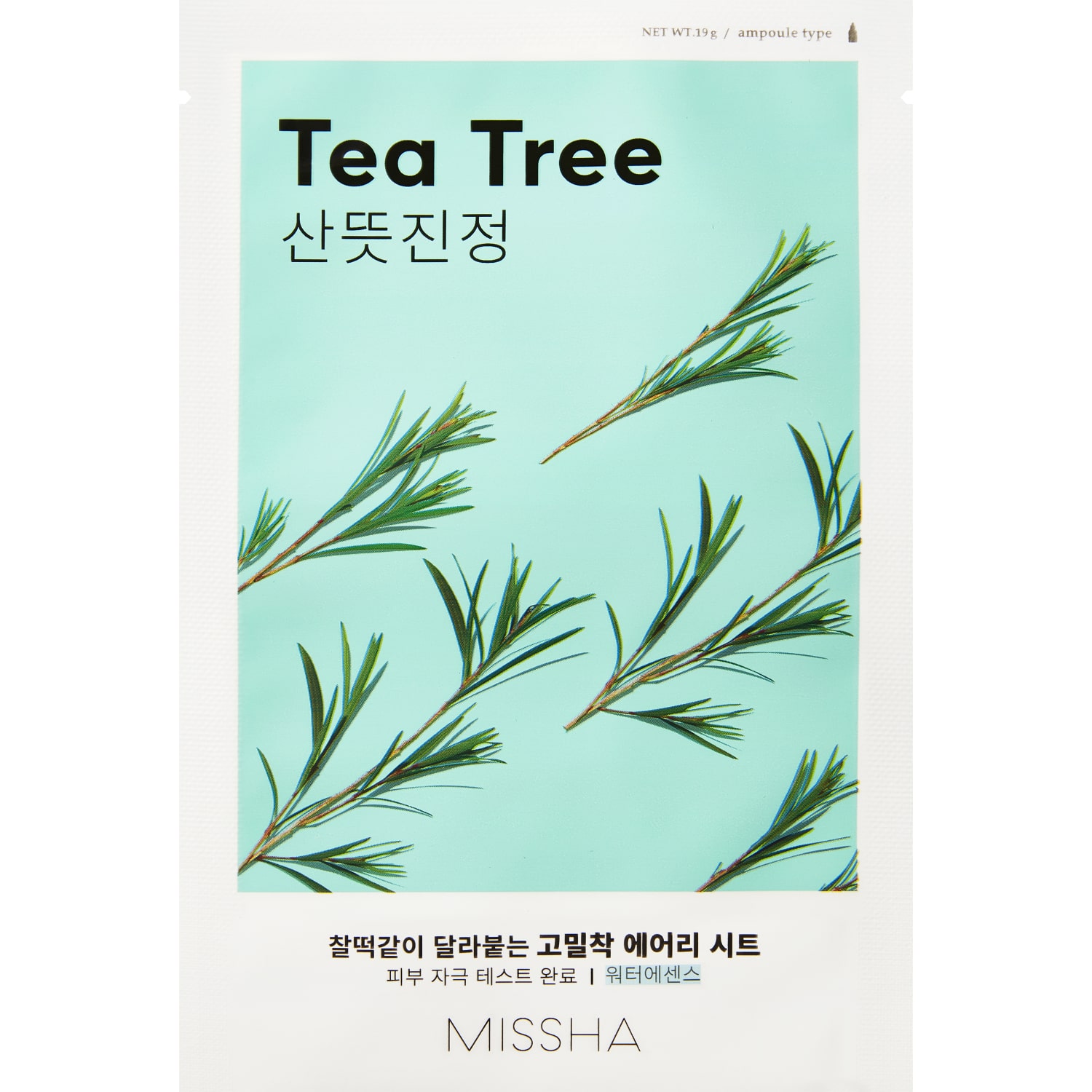 Миша Тканевая маска для лица Airy Fit Sheet Mask Tea Tree (Missha, Маски) фото 0