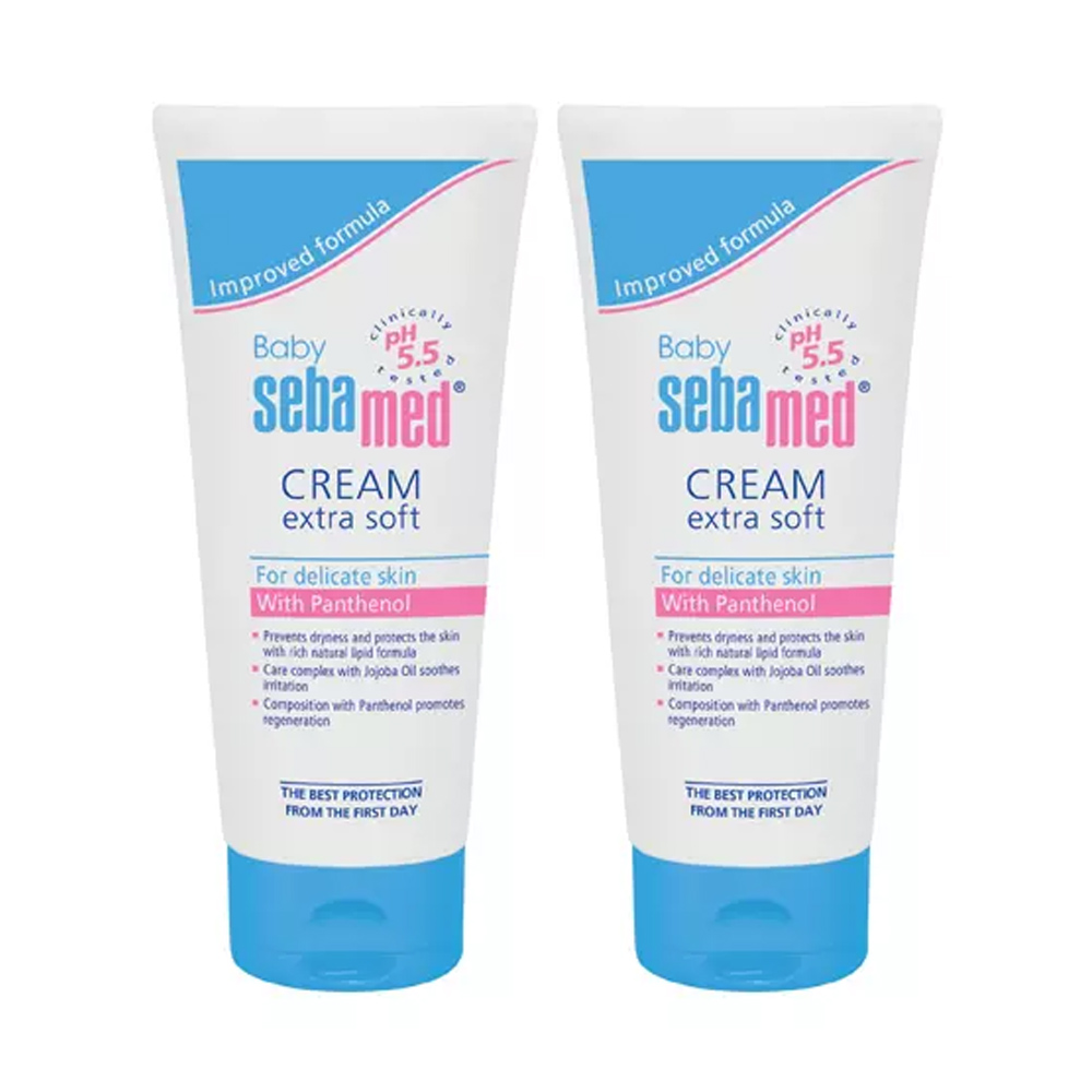 Себамед Крем смягчающий детский Baby cream extra soft, 200 мл х 2 шт (Sebamed, Baby Line) фото 0