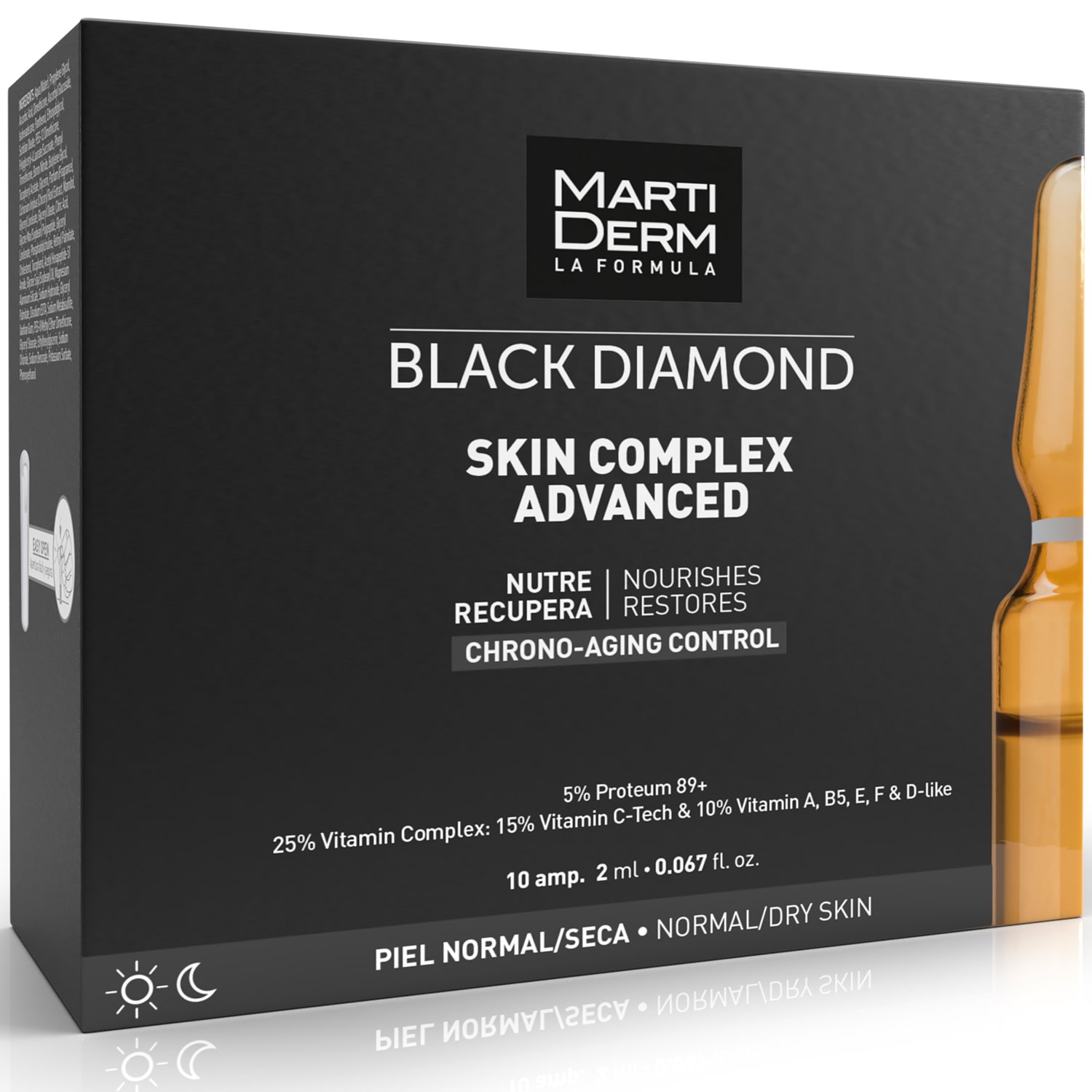 Мартидерм Ампулы Skin Complex Advanced, 10 x 2 мл (Martiderm, Black Diamond) фото 0