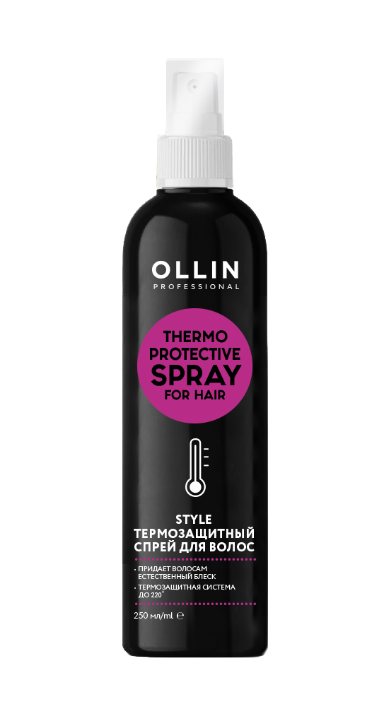 

Ollin Professional Термозащитный спрей для волос, 250 мл (Ollin Professional, Style), Style