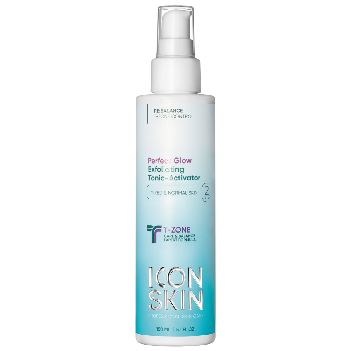 Icon Skin Обновляющий тоник-активатор с кислотами Perfect Glow, 150 мл (Icon Skin, Re:Balance)