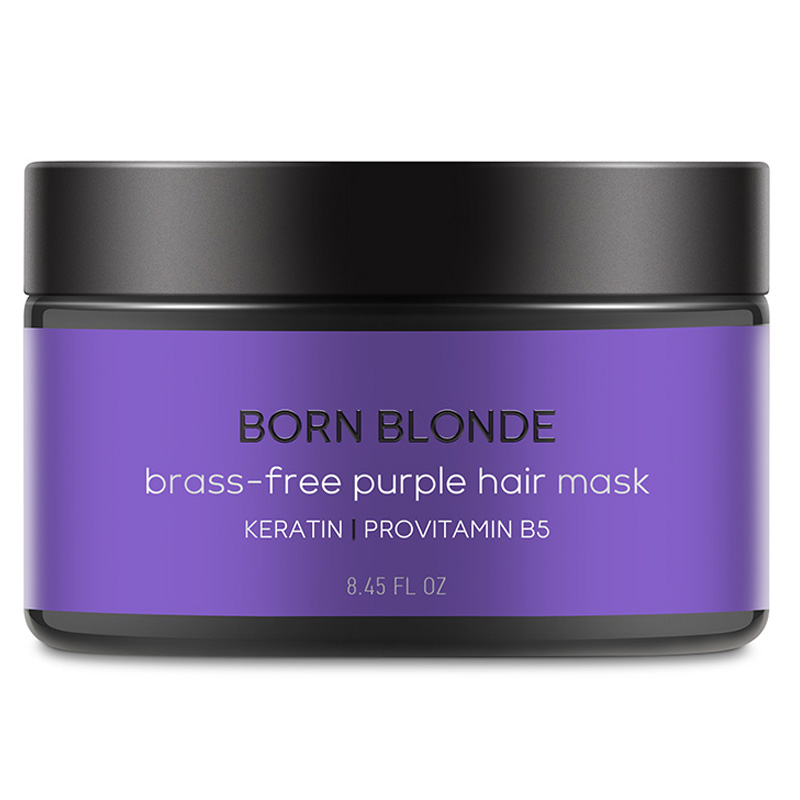 Бьютифик Фиолетовая маска для нейтрализации желтизны Born Blonde Brass-Free Purple, 250 мл (Beautific, Hair) фото 0