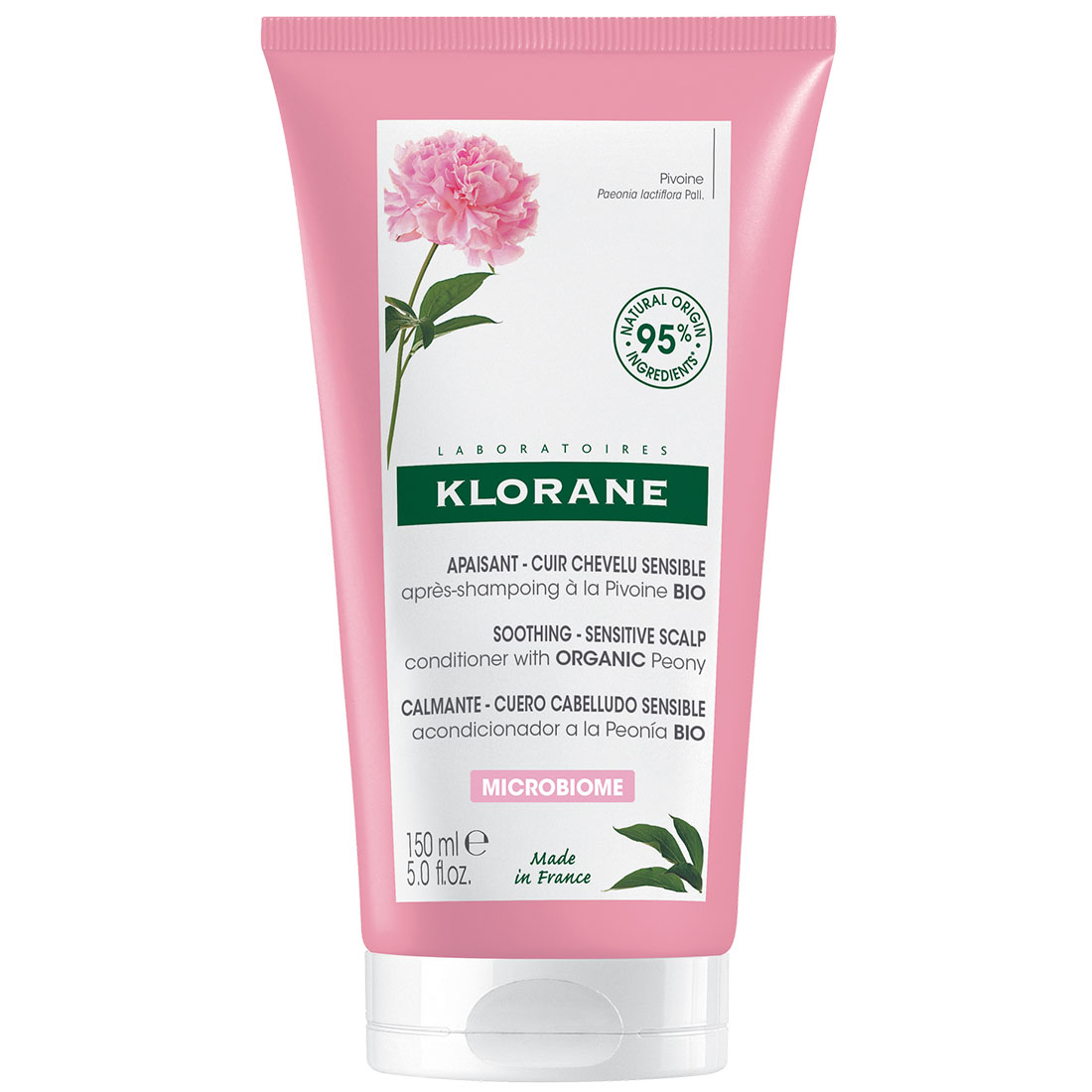 Klorane Бальзам-кондиционер для волос с органическим экстрактом пиона, 150 мл (Klorane, Пион)