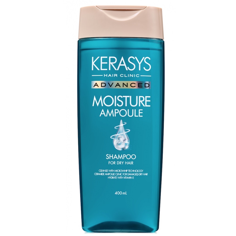 Kerasys Ампульный шампунь Увлажняющий с церамидными ампулами Advanced, 400 мл (Kerasys, Hair Clinic)